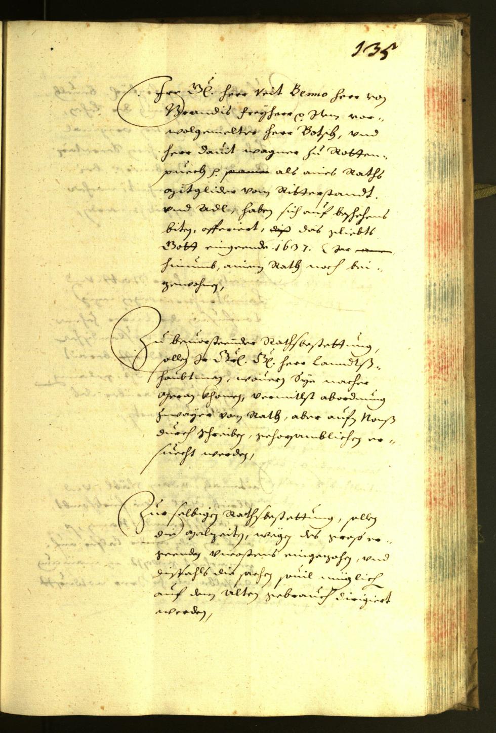 Civic Archives of Bozen-Bolzano - BOhisto Minutes of the council 1636 