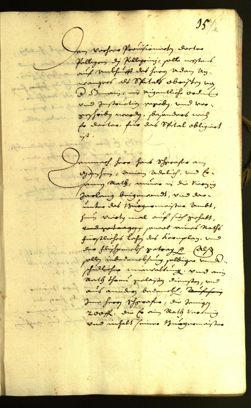 Civic Archives of Bozen-Bolzano - BOhisto Minutes of the council 1636 