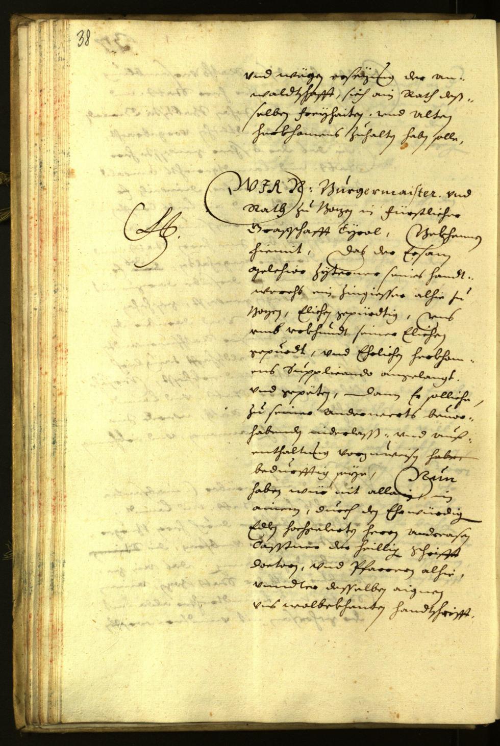 Civic Archives of Bozen-Bolzano - BOhisto Minutes of the council 1636 