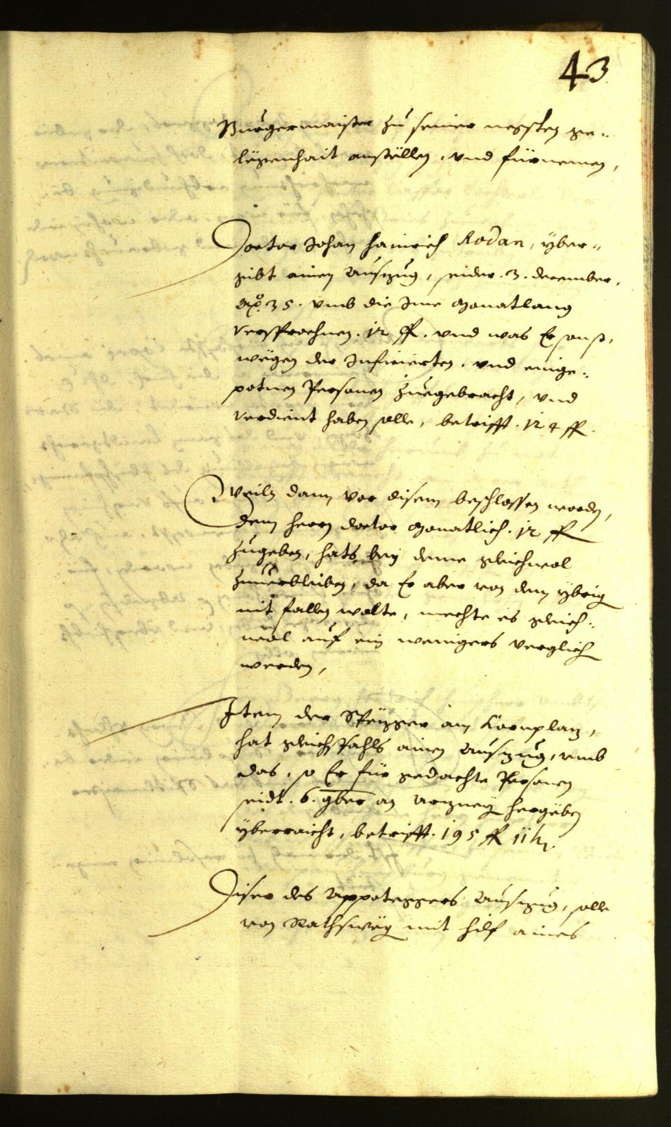 Civic Archives of Bozen-Bolzano - BOhisto Minutes of the council 1636 