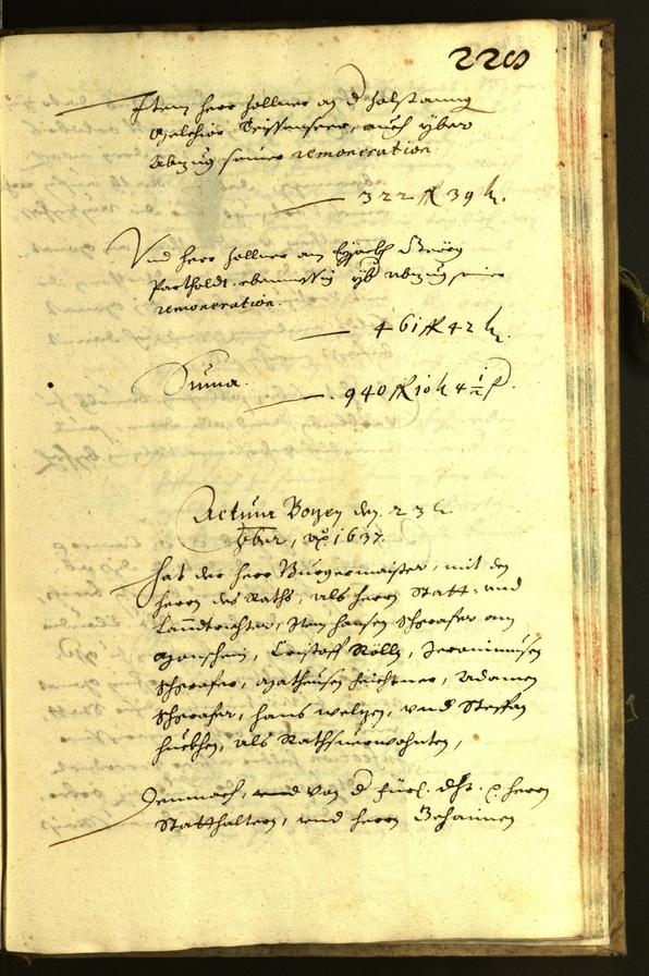 Civic Archives of Bozen-Bolzano - BOhisto Minutes of the council 1637 