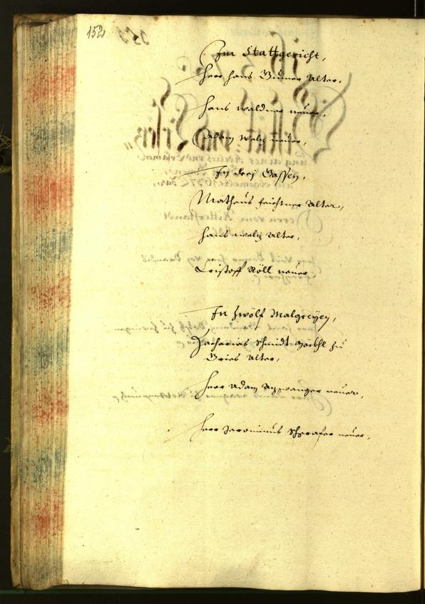 Civic Archives of Bozen-Bolzano - BOhisto Minutes of the council 1637 