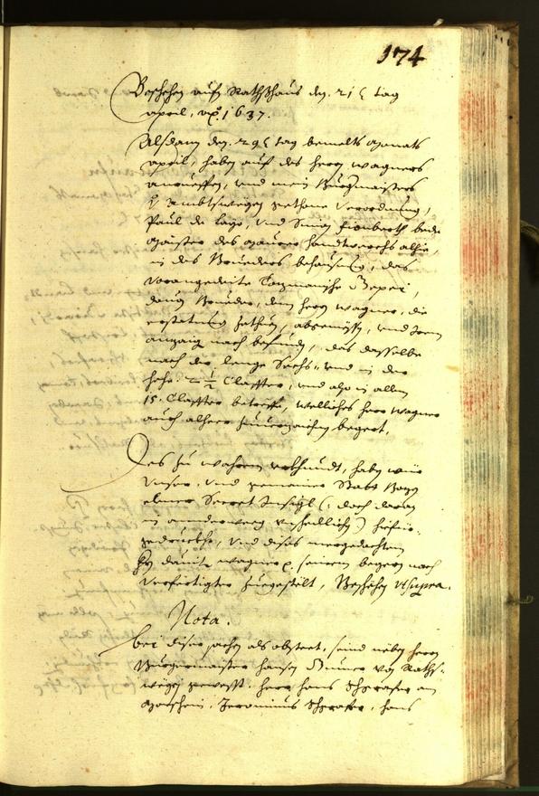 Civic Archives of Bozen-Bolzano - BOhisto Minutes of the council 1637 