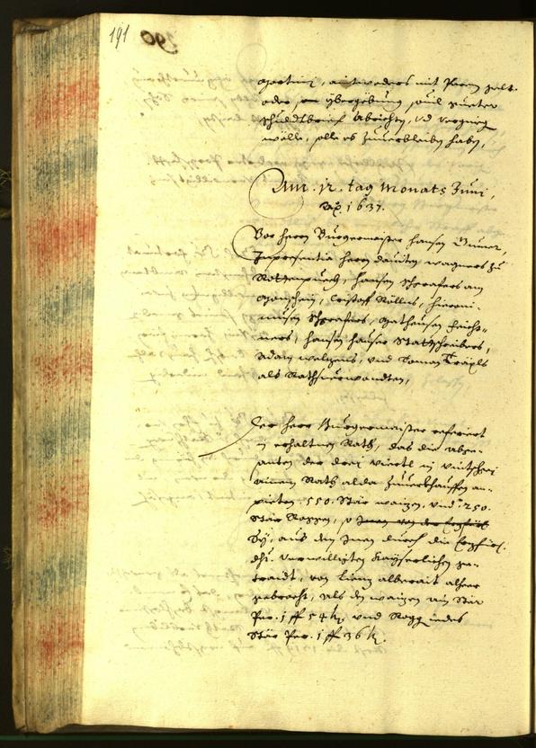 Civic Archives of Bozen-Bolzano - BOhisto Minutes of the council 1637 