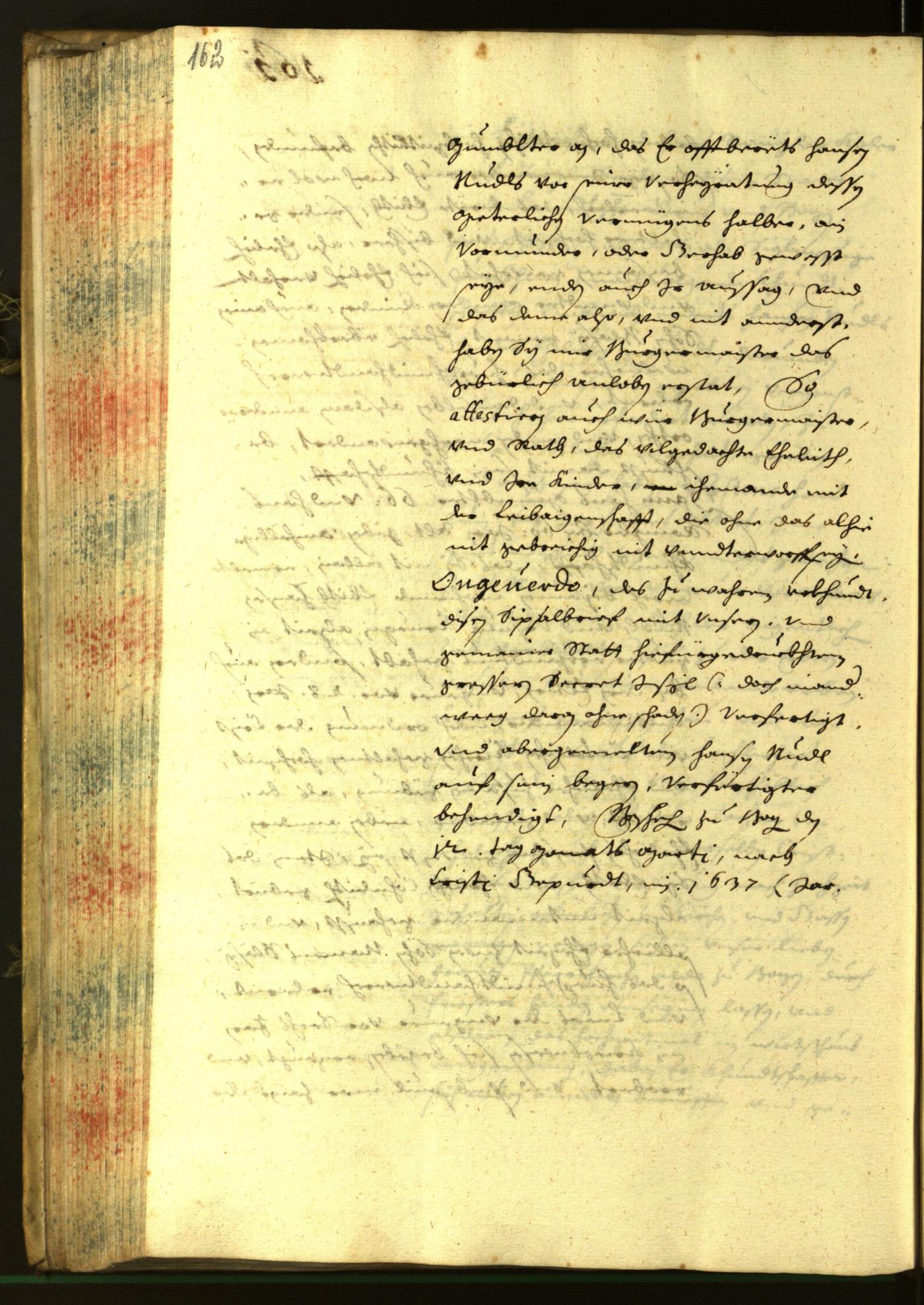 Civic Archives of Bozen-Bolzano - BOhisto Minutes of the council 1637 