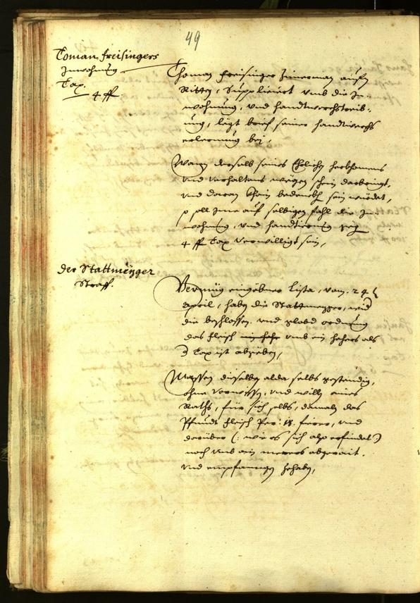 Civic Archives of Bozen-Bolzano - BOhisto Minutes of the council 1638 