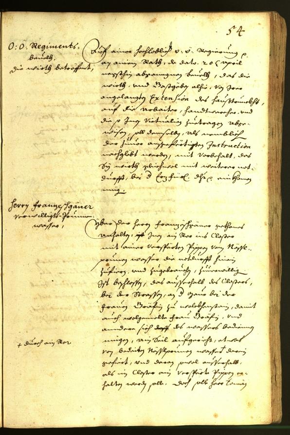 Civic Archives of Bozen-Bolzano - BOhisto Minutes of the council 1638 