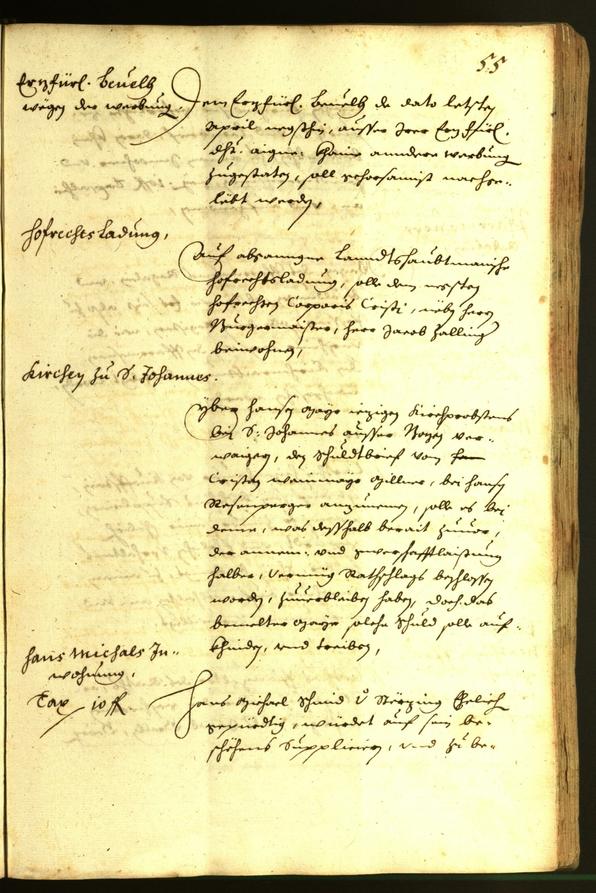 Civic Archives of Bozen-Bolzano - BOhisto Minutes of the council 1638 