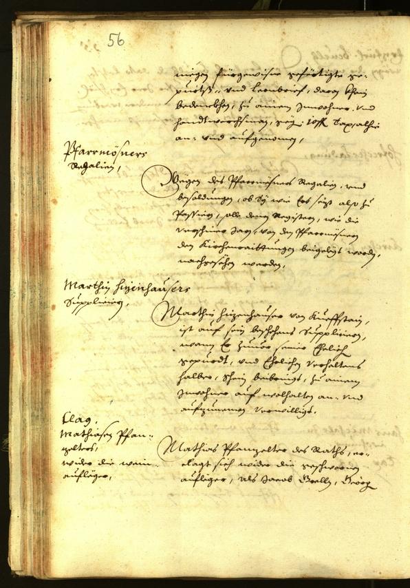 Stadtarchiv Bozen - BOhisto Ratsprotokoll 1638 