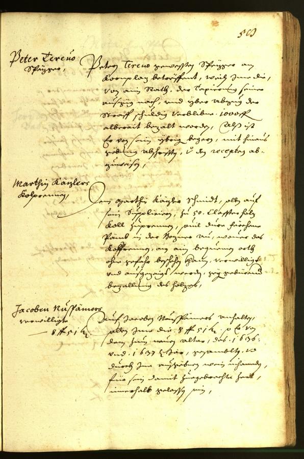 Civic Archives of Bozen-Bolzano - BOhisto Minutes of the council 1638 