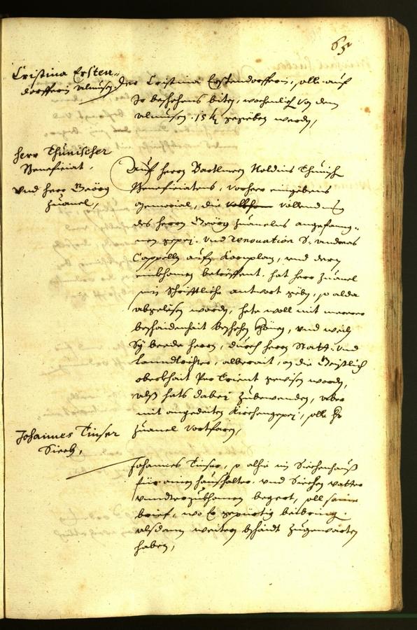 Civic Archives of Bozen-Bolzano - BOhisto Minutes of the council 1638 