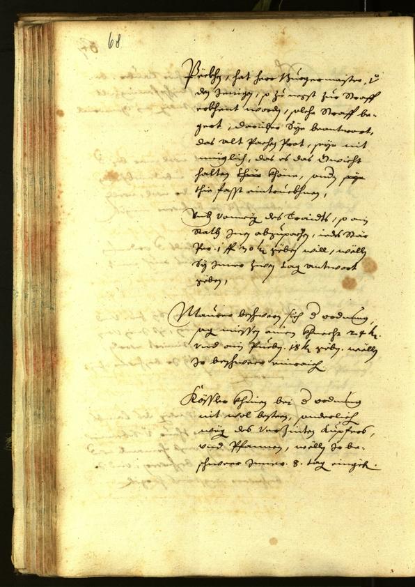 Civic Archives of Bozen-Bolzano - BOhisto Minutes of the council 1638 