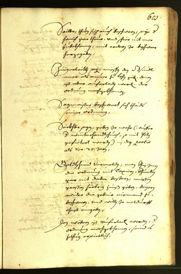 Stadtarchiv Bozen - BOhisto Ratsprotokoll 1638 