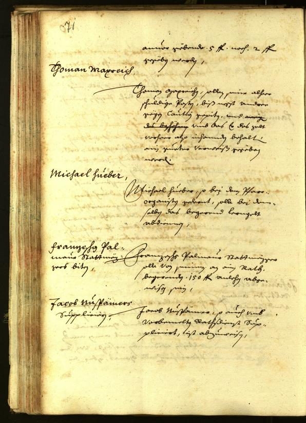 Civic Archives of Bozen-Bolzano - BOhisto Minutes of the council 1638 