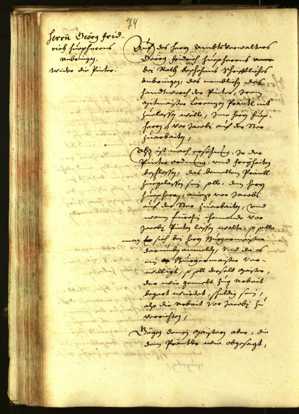 Civic Archives of Bozen-Bolzano - BOhisto Minutes of the council 1638 