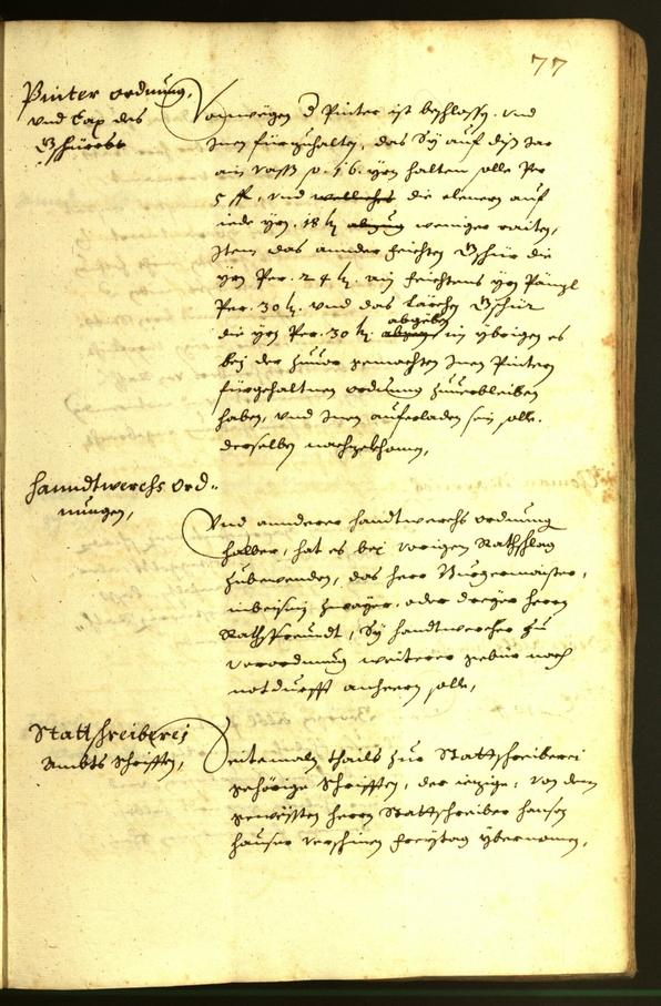 Civic Archives of Bozen-Bolzano - BOhisto Minutes of the council 1638 