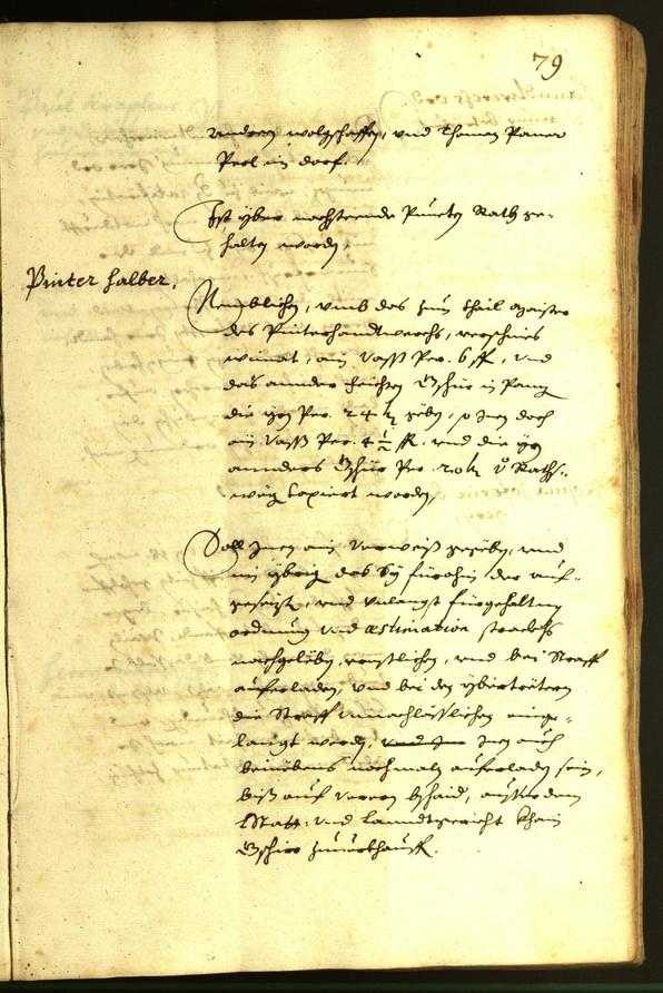 Civic Archives of Bozen-Bolzano - BOhisto Minutes of the council 1638 