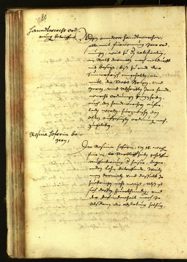 Civic Archives of Bozen-Bolzano - BOhisto Minutes of the council 1638 