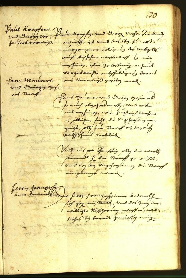 Civic Archives of Bozen-Bolzano - BOhisto Minutes of the council 1638 