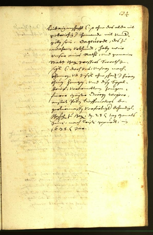 Civic Archives of Bozen-Bolzano - BOhisto Minutes of the council 1638 