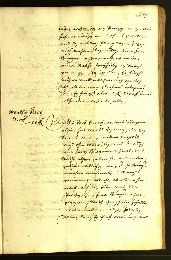 Civic Archives of Bozen-Bolzano - BOhisto Minutes of the council 1638 