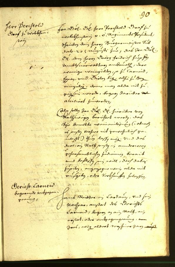 Civic Archives of Bozen-Bolzano - BOhisto Minutes of the council 1638 