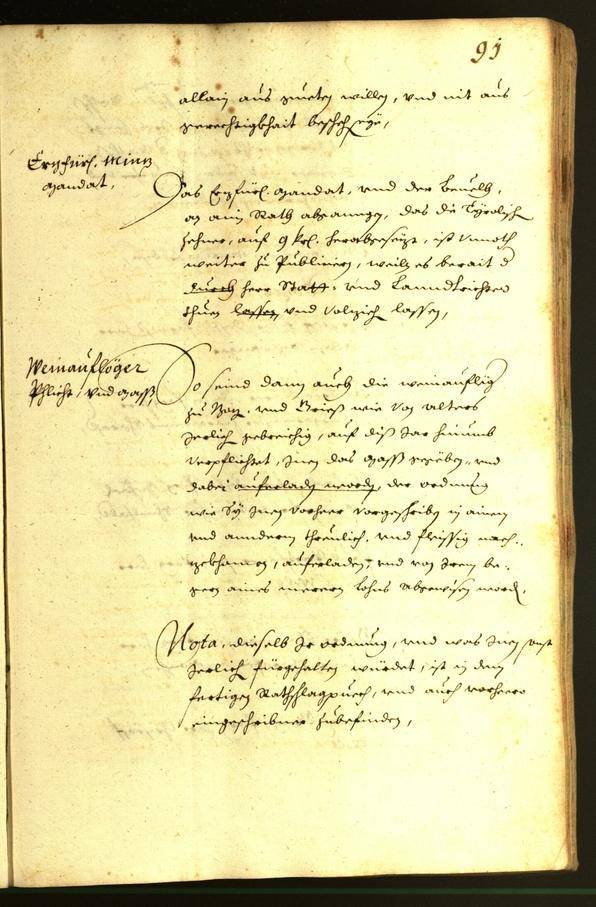 Civic Archives of Bozen-Bolzano - BOhisto Minutes of the council 1638 