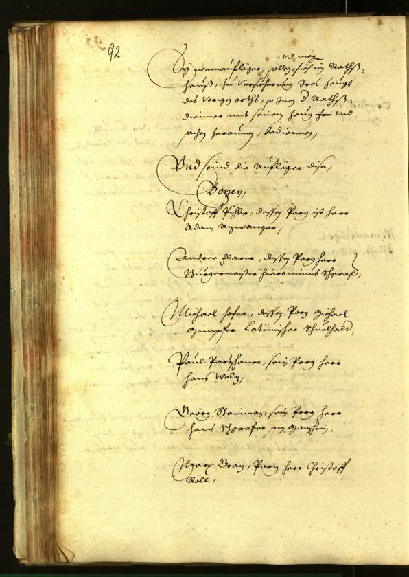 Civic Archives of Bozen-Bolzano - BOhisto Minutes of the council 1638 