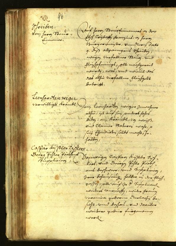 Civic Archives of Bozen-Bolzano - BOhisto Minutes of the council 1638 