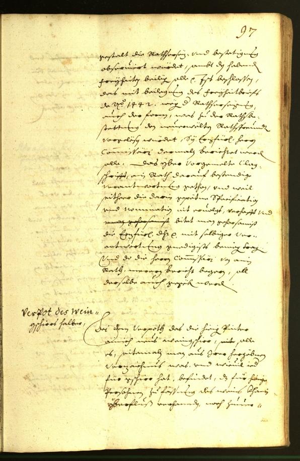 Civic Archives of Bozen-Bolzano - BOhisto Minutes of the council 1638 