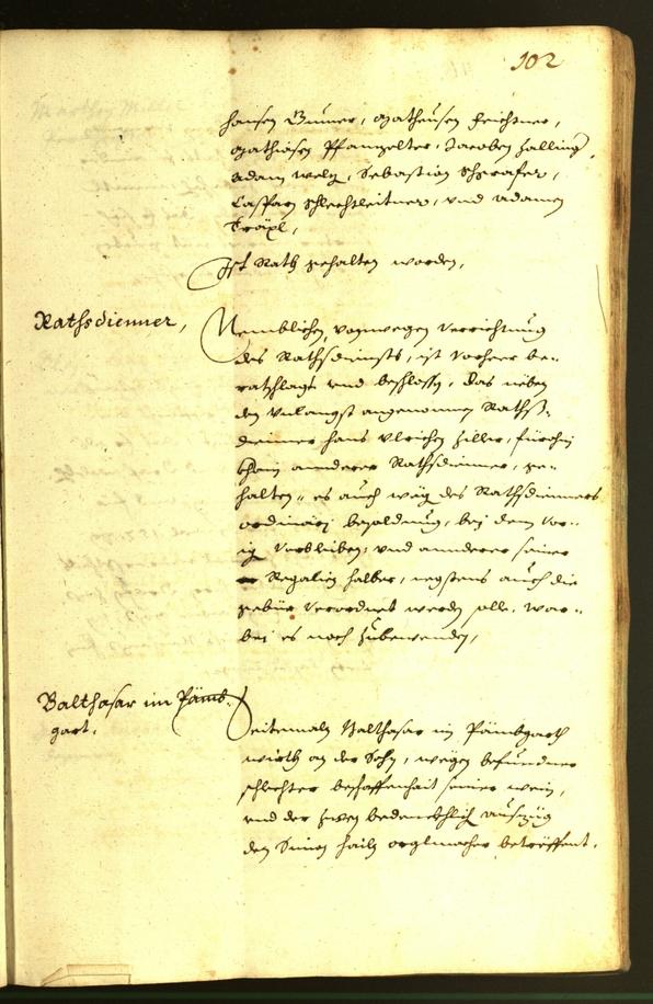 Civic Archives of Bozen-Bolzano - BOhisto Minutes of the council 1638 