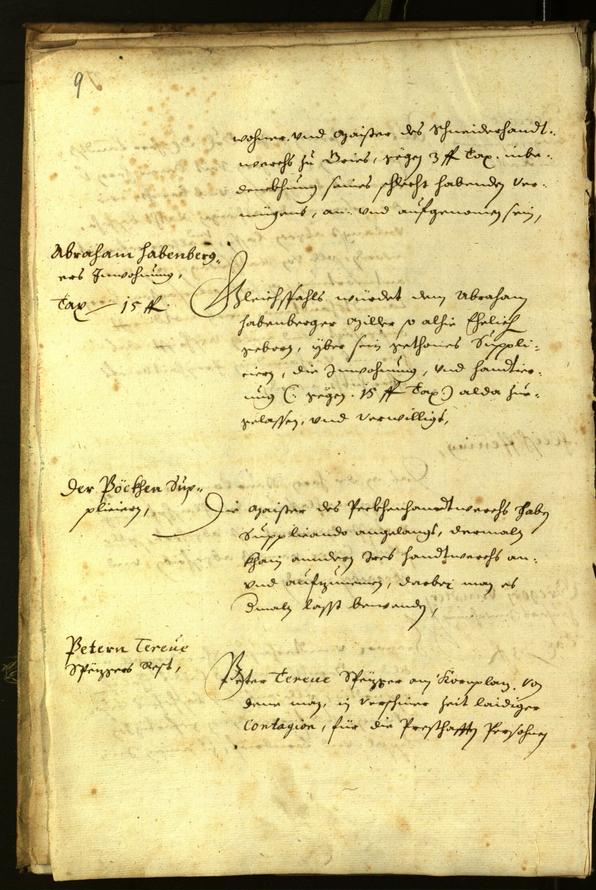 Civic Archives of Bozen-Bolzano - BOhisto Minutes of the council 1638 