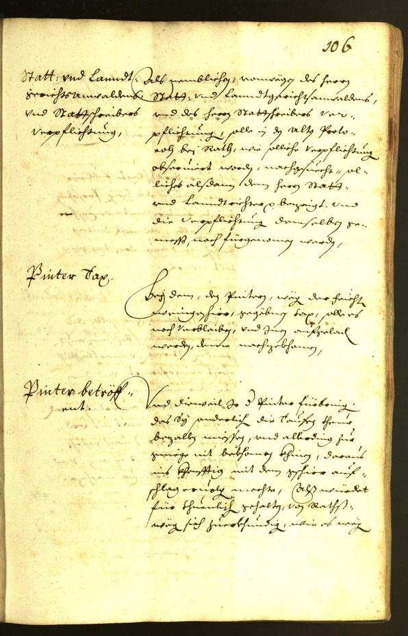 Civic Archives of Bozen-Bolzano - BOhisto Minutes of the council 1638 