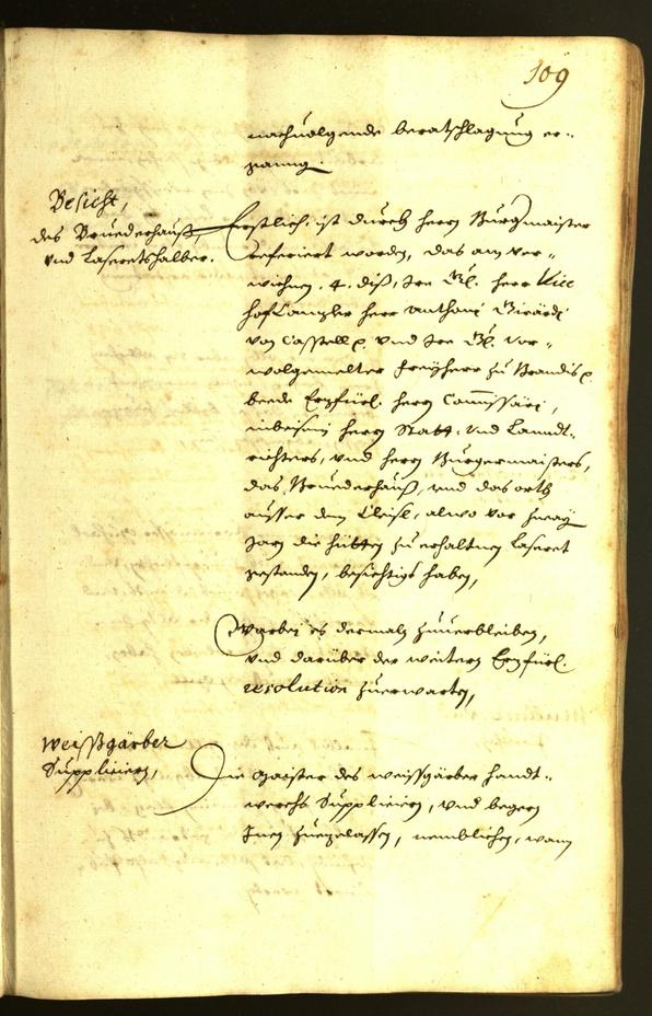 Civic Archives of Bozen-Bolzano - BOhisto Minutes of the council 1638 