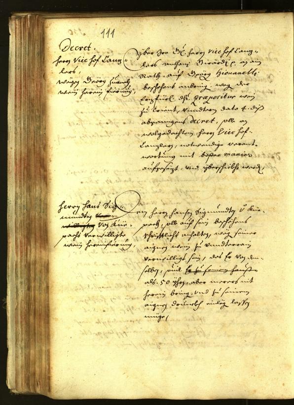 Civic Archives of Bozen-Bolzano - BOhisto Minutes of the council 1638 