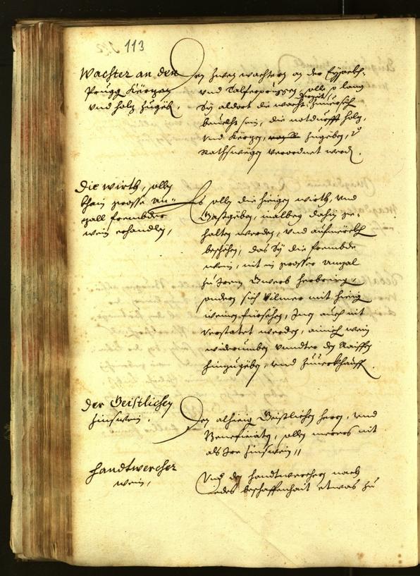 Civic Archives of Bozen-Bolzano - BOhisto Minutes of the council 1638 