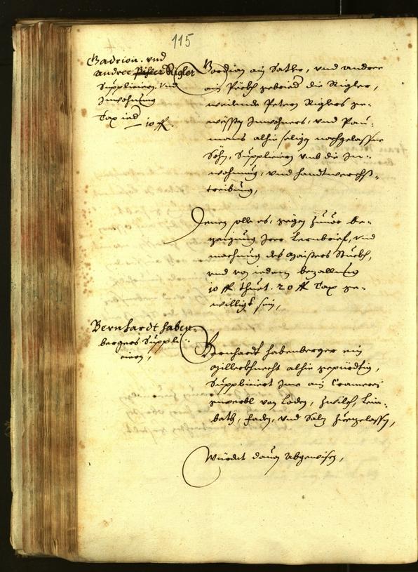 Civic Archives of Bozen-Bolzano - BOhisto Minutes of the council 1638 