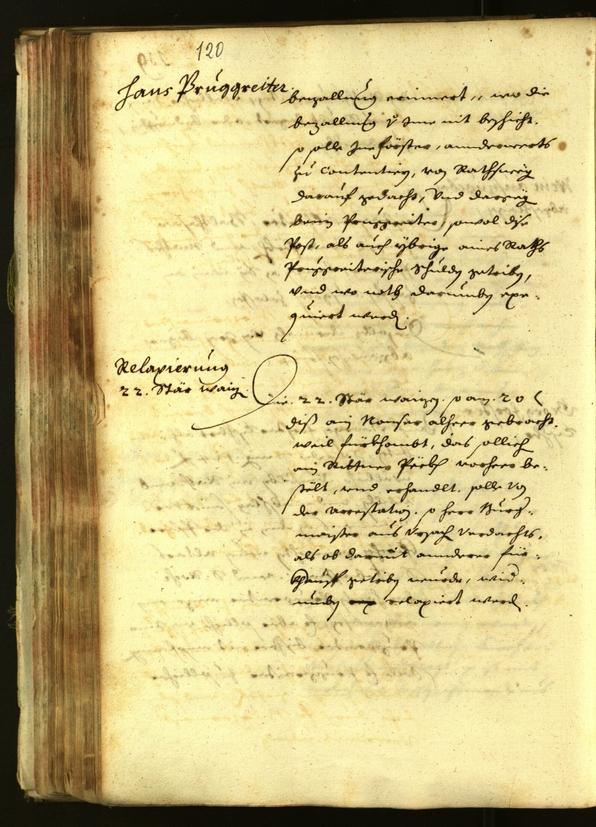 Civic Archives of Bozen-Bolzano - BOhisto Minutes of the council 1638 