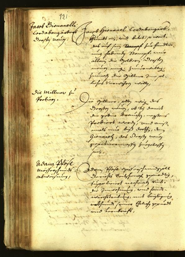 Civic Archives of Bozen-Bolzano - BOhisto Minutes of the council 1638 