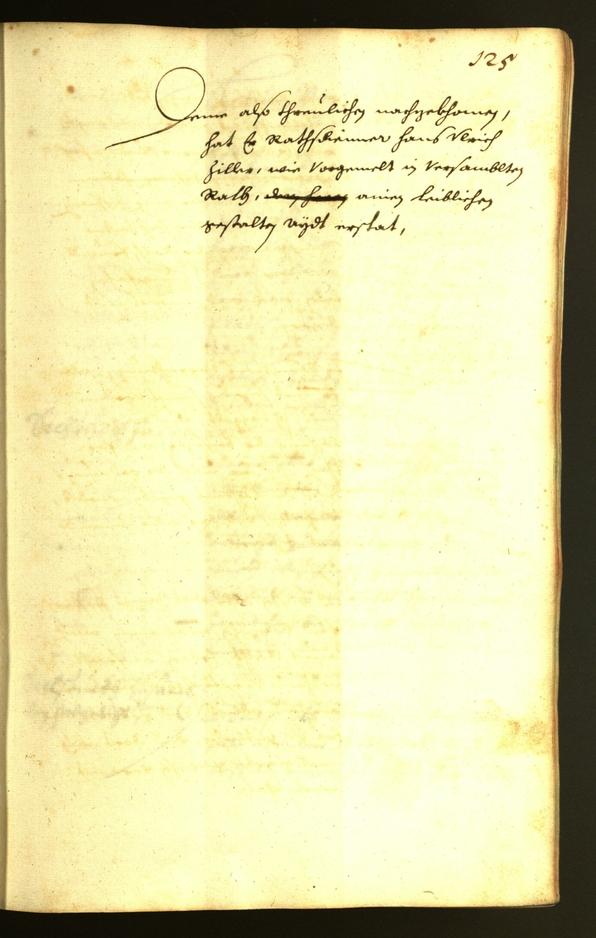 Stadtarchiv Bozen - BOhisto Ratsprotokoll 1638 