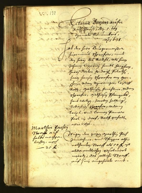 Civic Archives of Bozen-Bolzano - BOhisto Minutes of the council 1638 