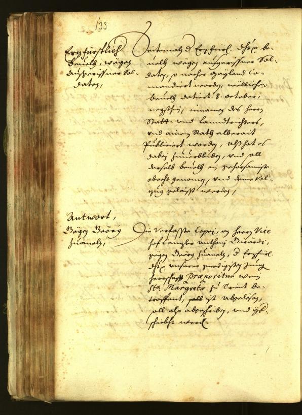 Civic Archives of Bozen-Bolzano - BOhisto Minutes of the council 1638 