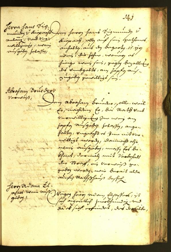 Stadtarchiv Bozen - BOhisto Ratsprotokoll 1638 