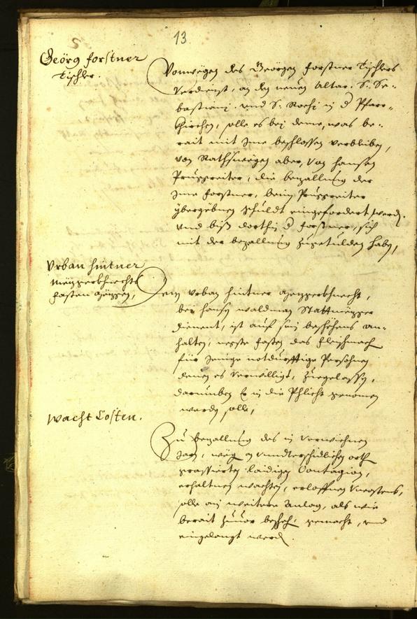 Civic Archives of Bozen-Bolzano - BOhisto Minutes of the council 1638 