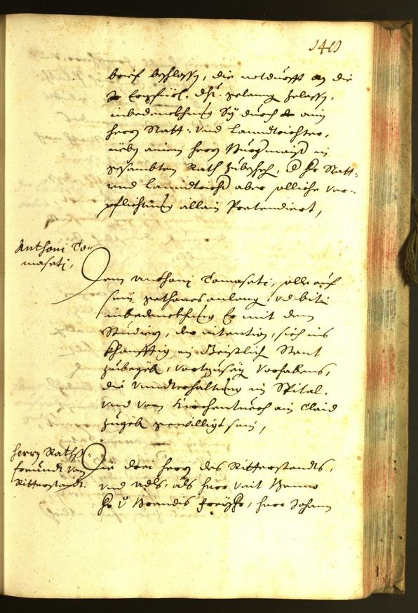 Civic Archives of Bozen-Bolzano - BOhisto Minutes of the council 1638 