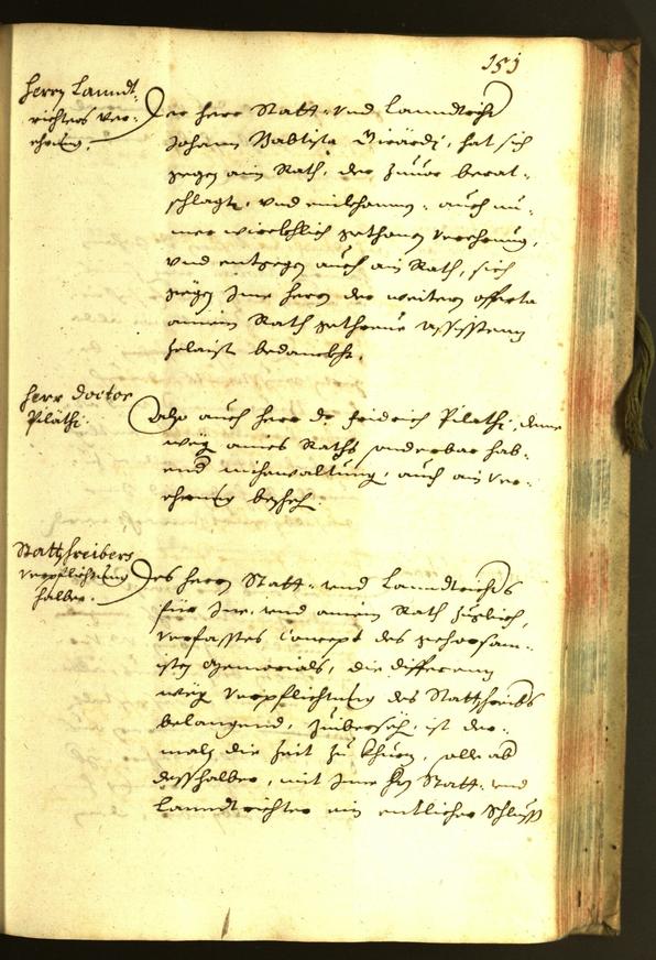 Civic Archives of Bozen-Bolzano - BOhisto Minutes of the council 1638 