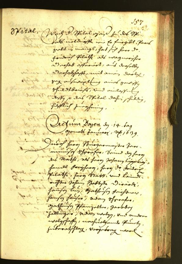 Civic Archives of Bozen-Bolzano - BOhisto Minutes of the council 1638 