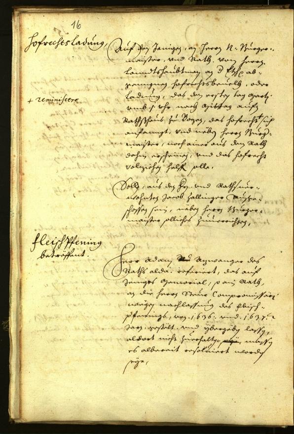 Civic Archives of Bozen-Bolzano - BOhisto Minutes of the council 1638 