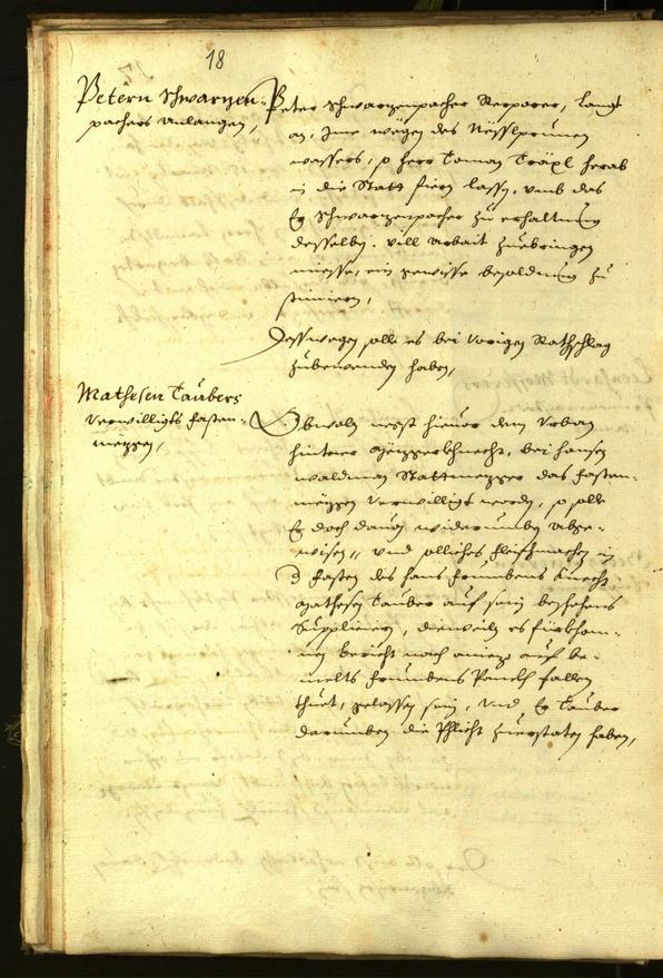 Civic Archives of Bozen-Bolzano - BOhisto Minutes of the council 1638 