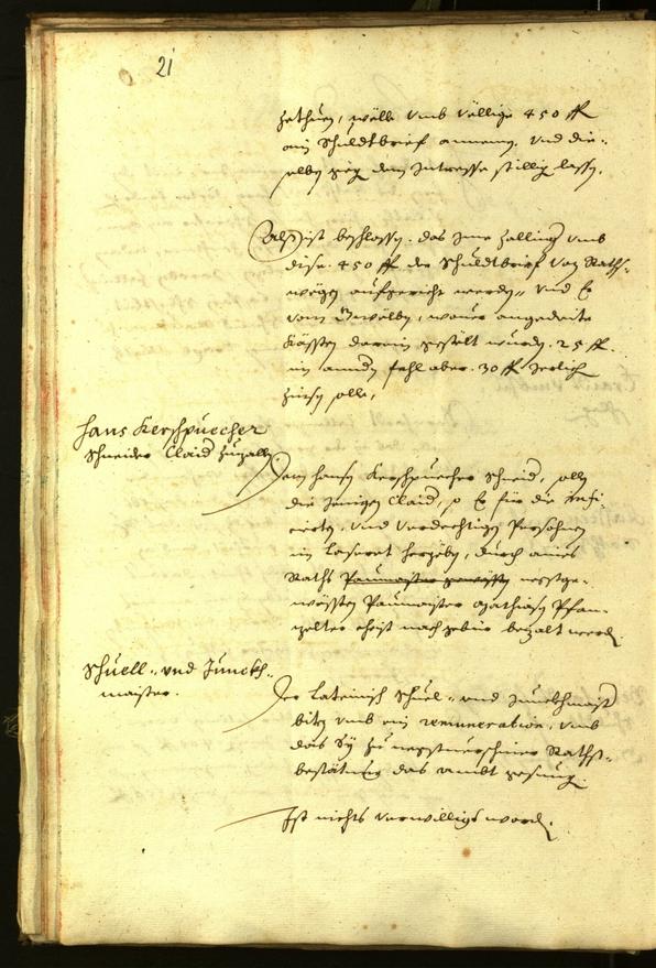 Civic Archives of Bozen-Bolzano - BOhisto Minutes of the council 1638 